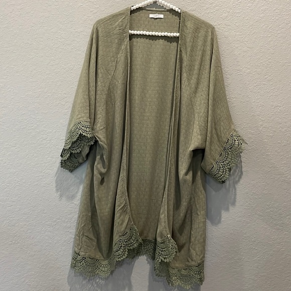 Maurices olive green duster - Picture 1 of 5